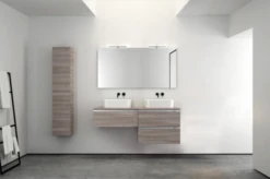 Royo Vida 300mm Sandy Grey Tall Wall Unit -Lumibath Shop Frontline Royo Vida Sandy Grey Image 2