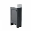 Classic 400mm Graphite Bathroom Vanity Unit With Basin - Origins By Utopia