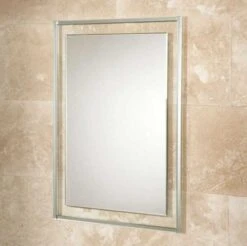 HIB Georgia 50 Decorative Bathroom Mirror - 500mm -Lumibath Shop Georgia4