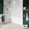 Abacus 8mm Wetroom Shower Screen Glass 790mm