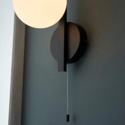 Gressingham Wall Light - Matt Black -Lumibath Shop Gressingham Matt Black Wall Light Lifestyle