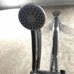 ASP Shower Riser Rail Inc Shower Hand Set & Hose - 13011 -Lumibath Shop IMG 0799