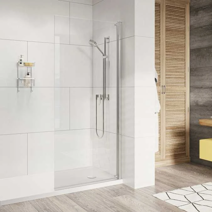 Roman Innov8 500mm Pivoting Wetroom Panel Chrome 1 Roman Innov8 500mm Pivoting Wetroom Panel Chrome