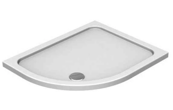 Kudos Kstone 1000 X 800mm Offset Quadrant Anti-Slip Shower Tray 2 Kudos Kstone 1000 X 800mm Offset Quadrant Anti-Slip Shower Tray - Image 2