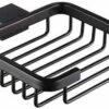 The White Space Soap Basket - Black