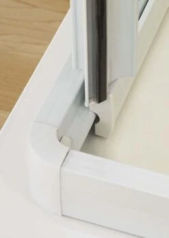 900mm Corner Entry Enclosure, Lakes Classic Collection -Lumibath Shop Lakes Framed Corner Entry Enclosure 5