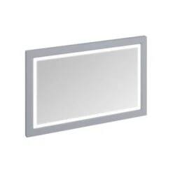 Burlington 120cm X 75cm Grey Illuminated Framed Mirror