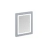Burlington 60cm X 75cm Grey Illuminated Framed Mirror
