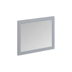 Burlington 90cm X 75cm Grey Framed Bathroom Mirror