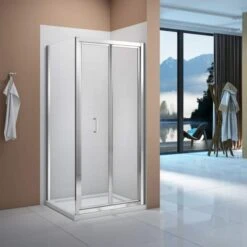 Merlyn Vivid Boost 900mm Bi-fold Door -Lumibath Shop MER BOOST BIFOLD 3 RM 1156x742 2