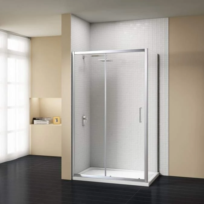 Merlyn Sublime 1400mm Sliding Shower Door Enclosure 2 Merlyn Sublime 1400mm Sliding Shower Door Enclosure - Image 2