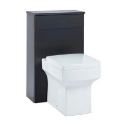 Muro 500 Toilet Unit In Matt Grey - Scudo Bathrooms