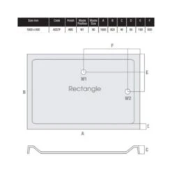 MX Elements 1600 X 800 Anti Slip Rectangular Stone Resin Shower Tray 7 MX Elements 1600 X 800 Anti Slip Rectangular Stone Resin Shower Tray -Lumibath Shop MX 1600 x 800 ASSTF Tech