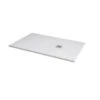 MX Minerals 1600 X 800mm Ice White Slate Effect Shower Tray