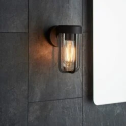 Mandarin Wall Light - Matt Black 15 Mandarin Wall Light - Matt Black -Lumibath Shop Mandarin Wall Light Black Lifestyle6