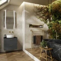 HIB Maxim LED Bathroom Mirror 900 X 600mm