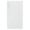 Giorgio Lux White Slate Effect Shower Tray - 1400 X 800 - Concealed Waste