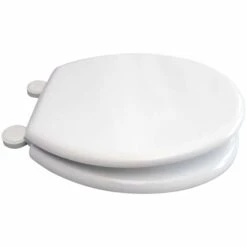 Moulded Value Toilet Seat In White - 82010 - Euroshowers