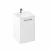 MyHome 600mm Basin And White Floorstanding Unit By Britton Bathrooms