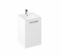 MyHome 600mm Basin And White Floorstanding Unit By Britton Bathrooms