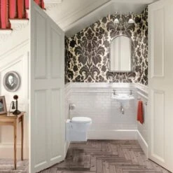 Burlington Traditional Curved Cloakroom Basin -Lumibath Shop P13 RS