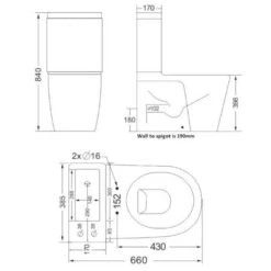 Combi 2-in-1 WC And Basin - Kartell 5 Combi 2-in-1 WC And Basin - Kartell -Lumibath Shop POT955CM POT960CM 4
