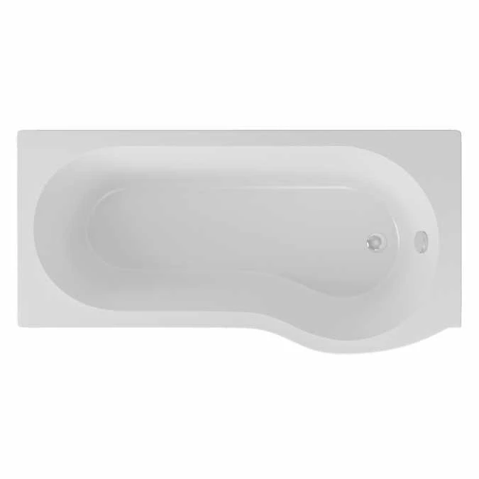 Beaufort Shannon 1700 X 850 P Shaped Shower Bath - Right Hand 2 Beaufort Shannon 1700 X 850 P Shaped Shower Bath - Right Hand - Image 2