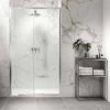 Kudos Pinnacle 8 1000mm Sliding Shower Door For Recess