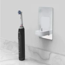Proofvision In-Wall Electric Toothbrush Charger - Oral B/Braun -Lumibath Shop Proofvision toothbrush brushed