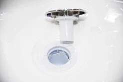 Vidalux Pure E 1000 Shower Cabin 1000 X 1000mm With Triton Electric Shower -Lumibath Shop Pure White Plug