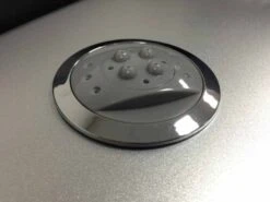 Vidalux Pure 1000 Hydro Massage Shower Cabin - 1000 X 1000mm - Black Glass -Lumibath Shop Pure Mirror Body Jet 2