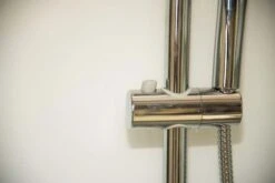 Vidalux Pure 1200 Hydro Massage Shower Cabin - 1200 X 800mm - Right Handed - White -Lumibath Shop Pure right shower rail