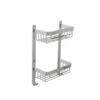 Croydex Premium Large Two Tier Shower Caddy - 390 X 255 X 125mm - Rust Free