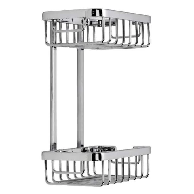 Croydex Premium Two Tier Shower Caddy - 250 X 180 X 105mm - Rust Free 2 Croydex Premium Two Tier Shower Caddy - 250 X 180 X 105mm - Rust Free - Image 2