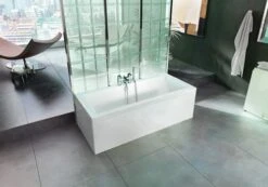 ClearGreen Enviro 1800 X 800mm Double Ended Square Reinforced Bath -Lumibath Shop R3.Full
