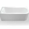ClearGreen Viride 1700 X 750mm Offset Reinforced Single Ended Bath