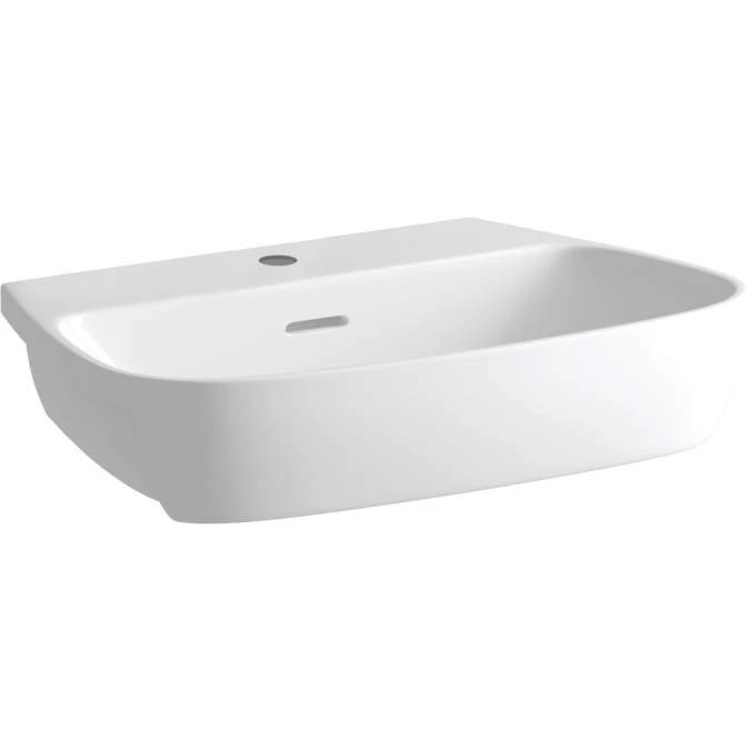 Ankam 495x415mm 1TH Semi Recessed Basin 1 Ankam 495x415mm 1TH Semi Recessed Basin