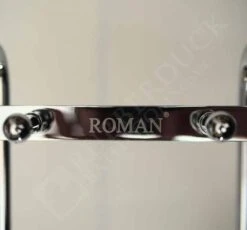 Roman RSB01 Chrome Double Hanging Shower Basket With Hooks -Lumibath Shop RSB01 4