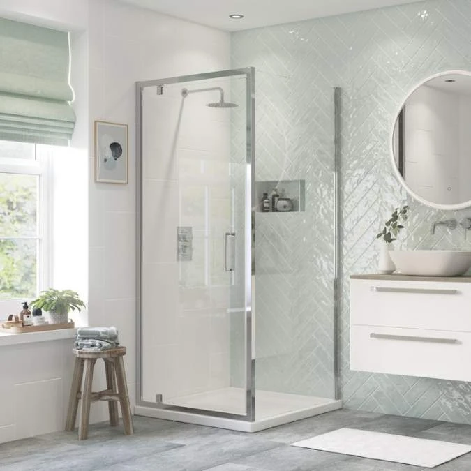 Relax 800mm Pivot Door Shower Enclosure 2 Relax 800mm Pivot Door Shower Enclosure - Image 2