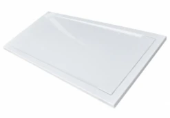 Roman Infinity Shower Tray 1700mm X 800mm - Matt White Or Gloss White -Lumibath Shop Roman Infinity Gloss White Rectangle Shower Tray 7