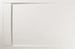 Roman Infinity Shower Tray 1200mm X 900mm - Matt White Or Gloss White -Lumibath Shop Roman Infinity White Rectangle Shower Tray Image 3