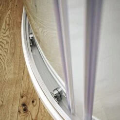 Scudo S8 Single Door 1200 X 800mm Offset Quadrant Shower Enclosure -Lumibath Shop SCUDO QUADRANT ROLLERS 2