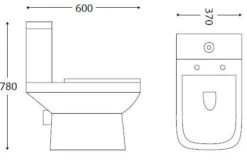 Scudo Porto Close Coupled Toilet -Lumibath Shop Scudo Porto Close Couple Toilet Technical