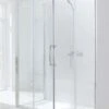Lakes 1500mm Showering Spaces Semi-Frameless Double Sliding Door, Classic Collection