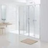 Lakes 1700mm Showering Spaces Semi-Frameless Double Sliding Door, Classic Collection