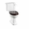 Burlington Close Coupled WC With Slimline Lever Cistern P5 C3