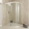 Sommer6 1200 X 800 Single Door Offset Quadrant Shower Enclosure