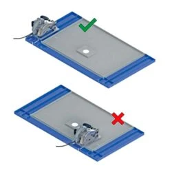 Villeroy & Boch Squaro Infinity Quaryl Shower Tray 900 X 900 - Grey -Lumibath Shop Squaro cutting