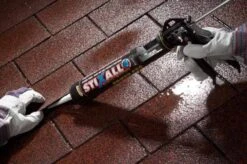 Everbuild Stixall Adhesive & Sealant - Black - 290ml 7 Everbuild Stixall Adhesive & Sealant - Black - 290ml -Lumibath Shop Stixall Wet Felt Roof Tiles small 1