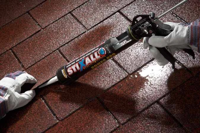 Everbuild Stixall Adhesive & Sealant - Brown - 290ml 4 Everbuild Stixall Adhesive & Sealant - Brown - 290ml - Image 4